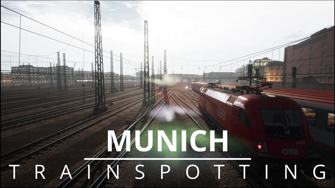 Train Sim World 5: Munich Trainspotting (Modded timetable)