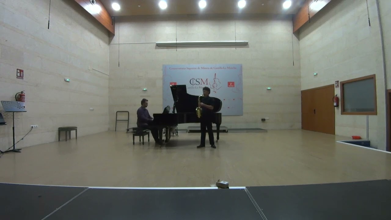 Rapsodia C. Debussy pour saxophone et piano (arr. Vincent David)