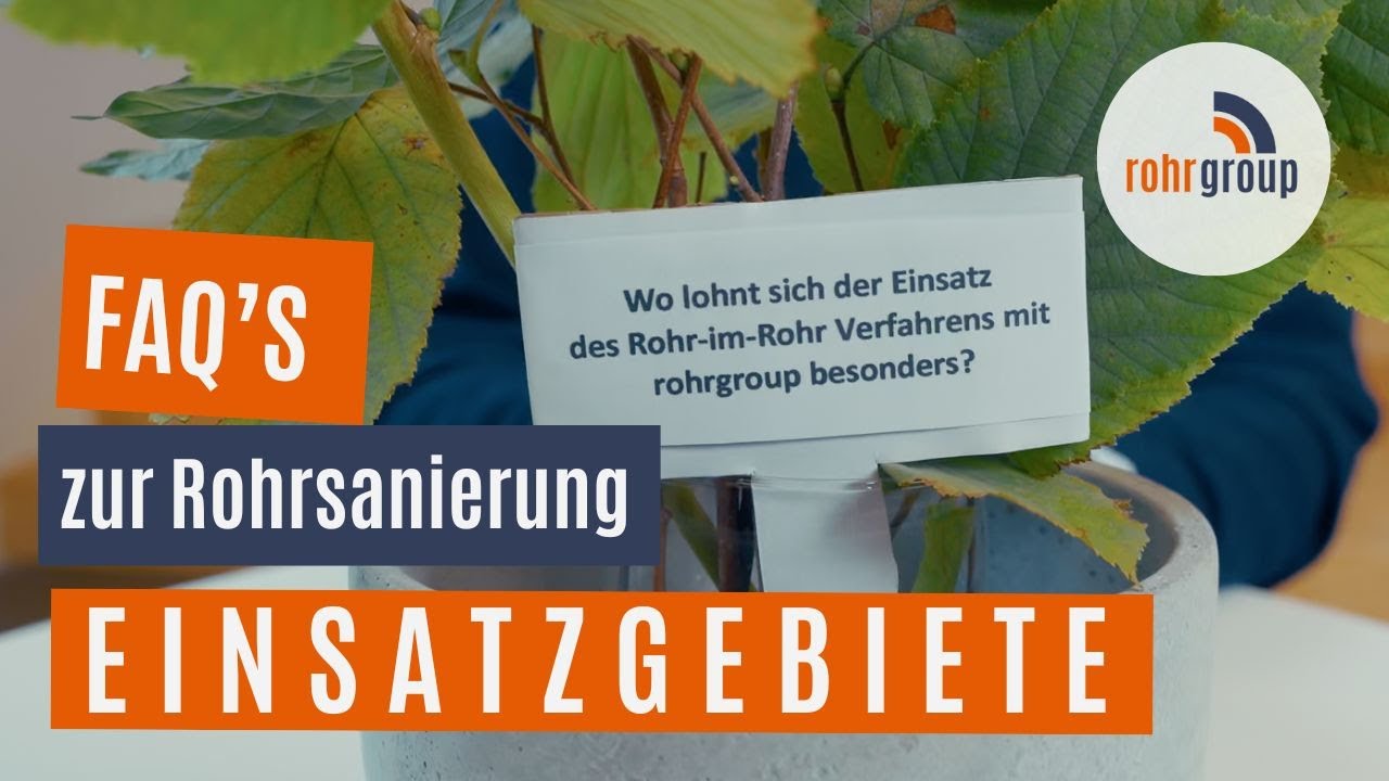 Rohrsanierung FAQ: Wo lohnt das Rohr-in-Rohr Verfahren besonders?