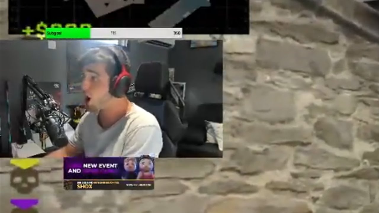 shox was shocked 😲