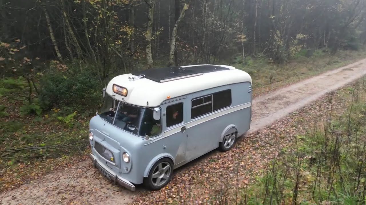 A trip to North Moor, Yorkshire in the BMC ambulance campervan to testing the new DJI Mini Pro 3