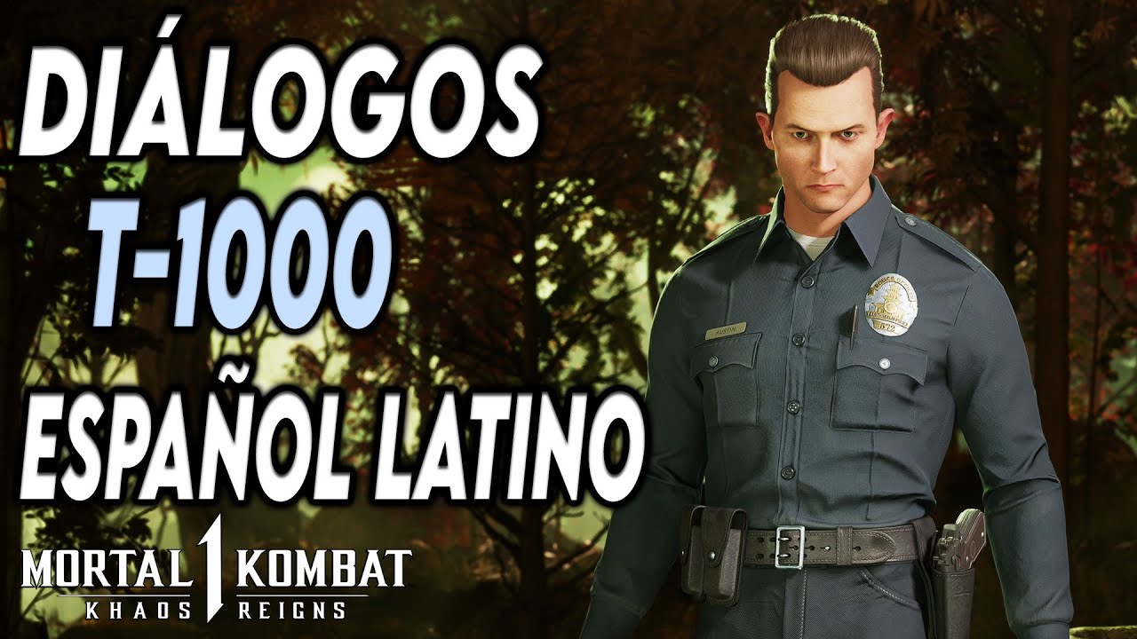 Mortal Kombat 1: Khaos Reigns | Diálogos de T-1000 en Español Latino |