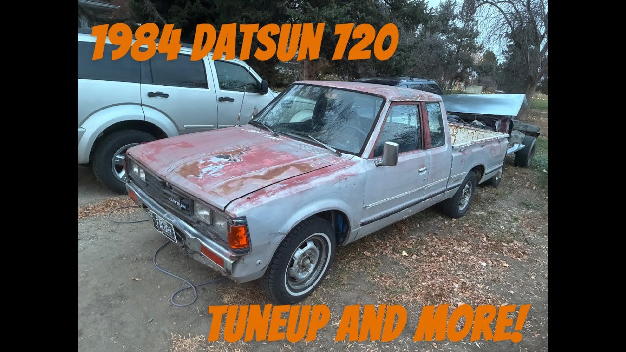Настройка Datsun 720 king cab 1984 года, обновление радио и удаление вакуума