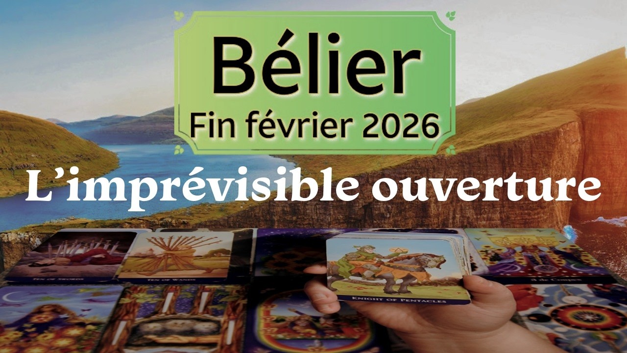 BÉLIER ~ Un séisme libérateur ~ Fin février 2026