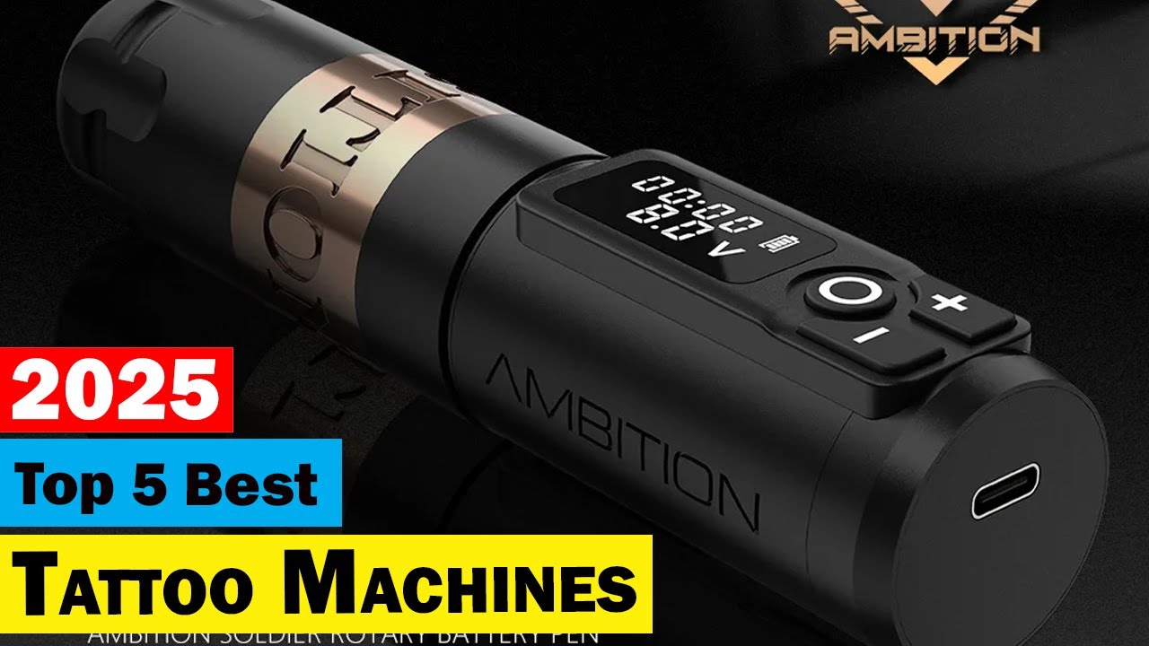 Best Tattoo Machine For Beginners: Top 5 Best Tattoo Machines 2025