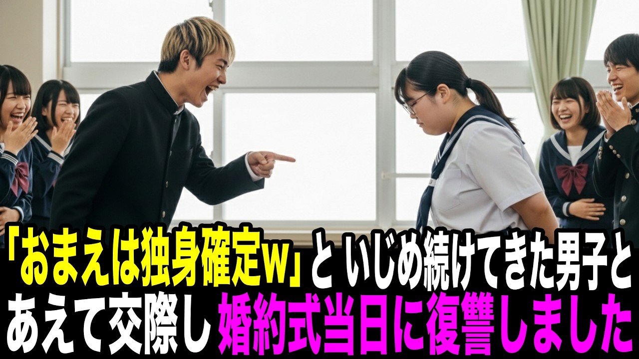 3年間毎日「デ◯」といじめられ続けた女子高生…10年後、元いじめっ子に告白されたので強烈な仕返しをした