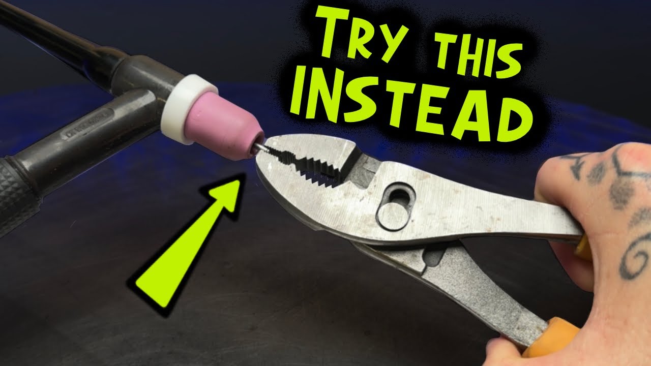 SAVE YOUR TUNGSTEN Tig welding aluminum