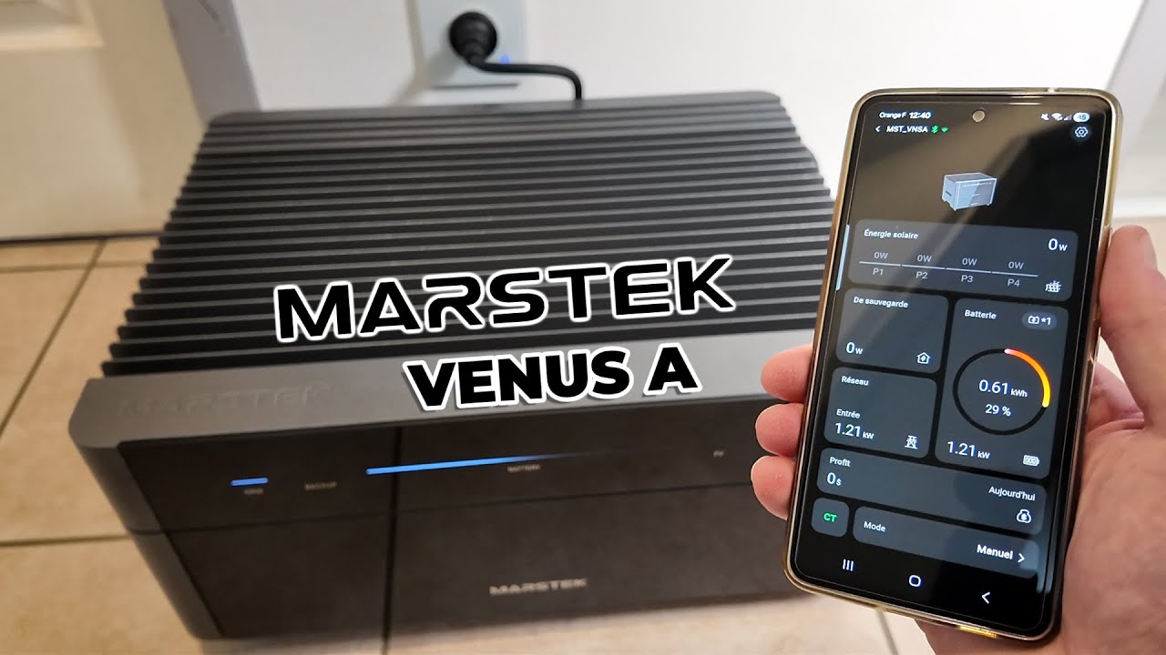 Marstek Venus A : d&eacute;couverte batterie domestique solaire + notice utilisateur