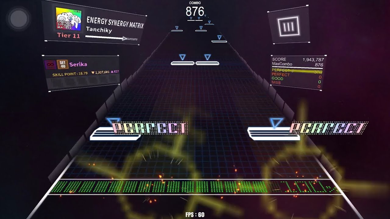 ENERGY SYNERGY MATRIX / Tier 11 / DanceRail3 譜面確認