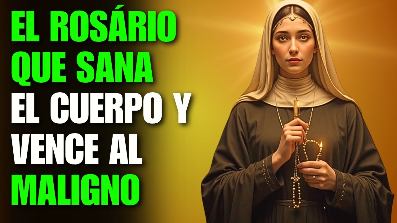 ¿TE SIENTES DÉBIL DE CUERPO Y ALMA? HAZ LO QUE SANTA TERESA HACÍA CON EL ROSARIO PARA RENOVARTE