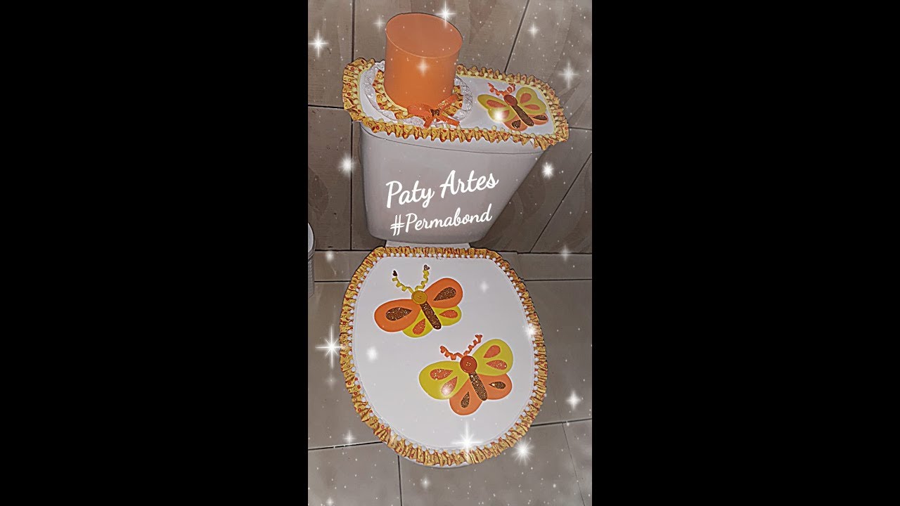 DIY JOGO DE BANHEIRO EM EVA
