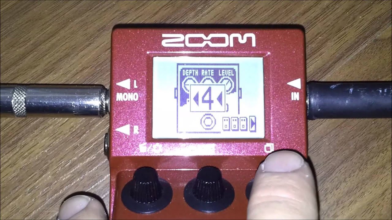 Doom/Stoner Patch - Zoom MS-60B MultiStomp Bass Guitar Pedal