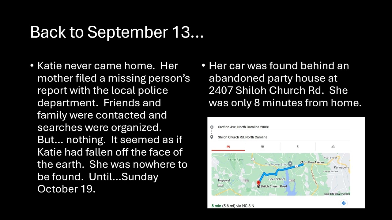 Katie Moody Unsolved in NC's 704