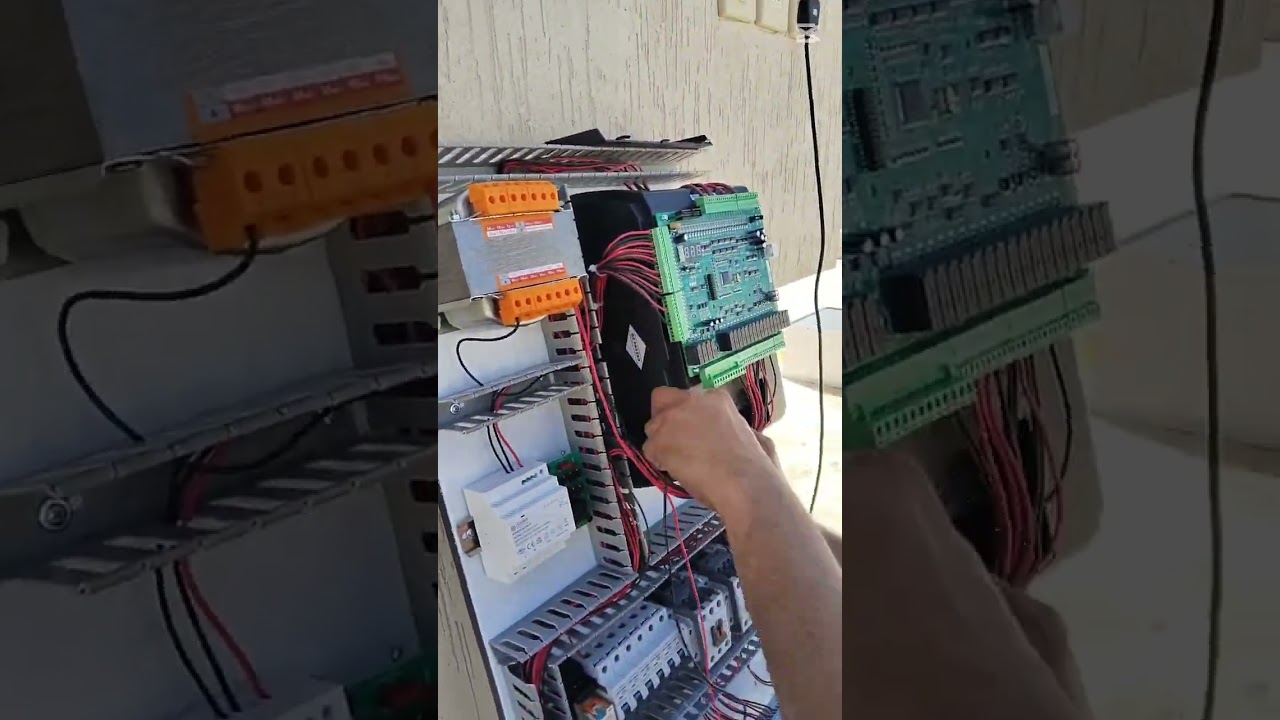 লিফট কন্ট্রোল প্যানেলের ওয়ারিং কাজ 🔧Step by step wiring process দেখুন।#Lift #Wiring #Elevator