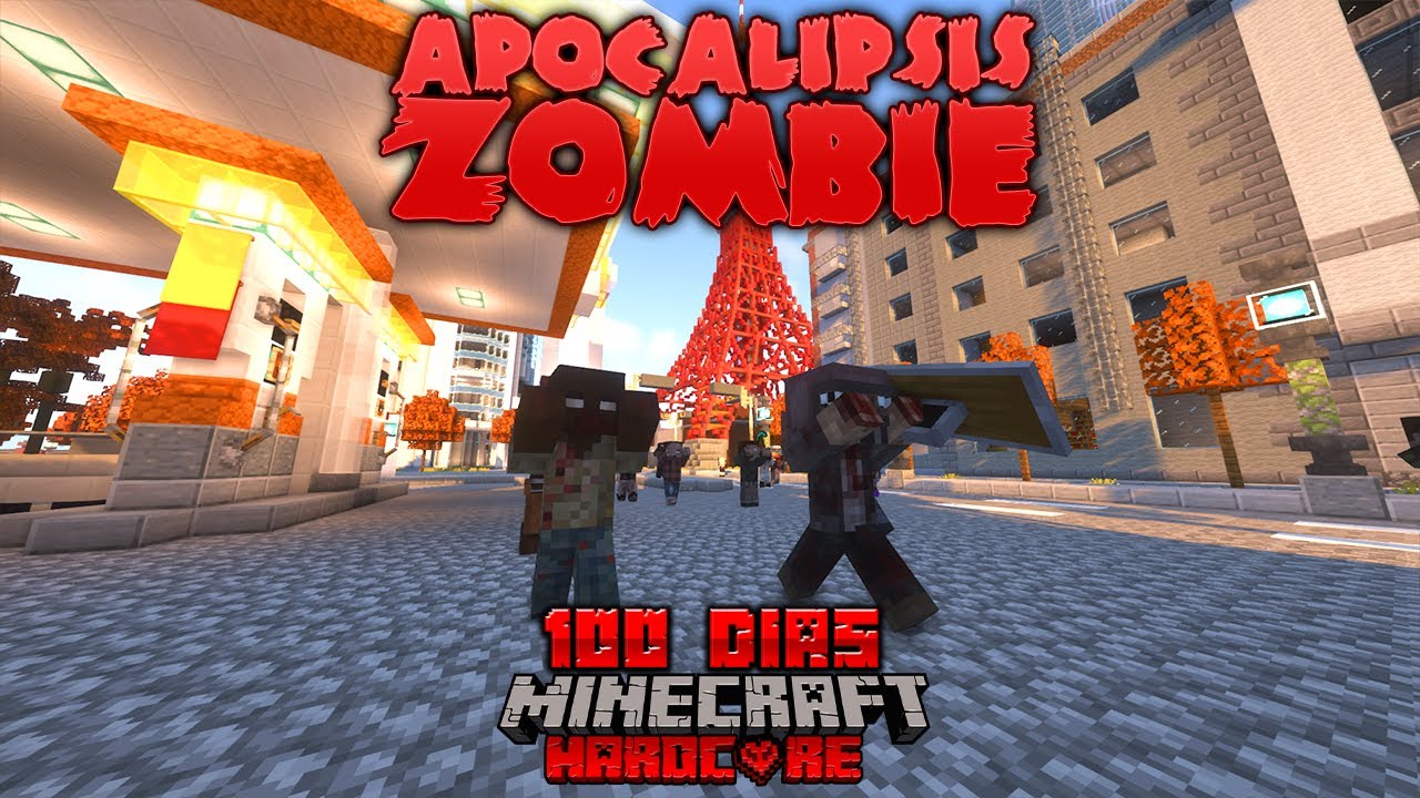 SOBREVIVI 100 Días en un APOCALIPSIS ZOMBIE en Minecraft | Capitulo 2