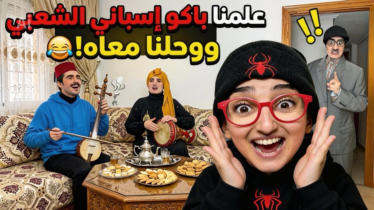 سلسلة أحمد -علمنا باكو صبليوني الدارجة وشربناه أتاي..وعمة وحلات مع راجلها 😂
