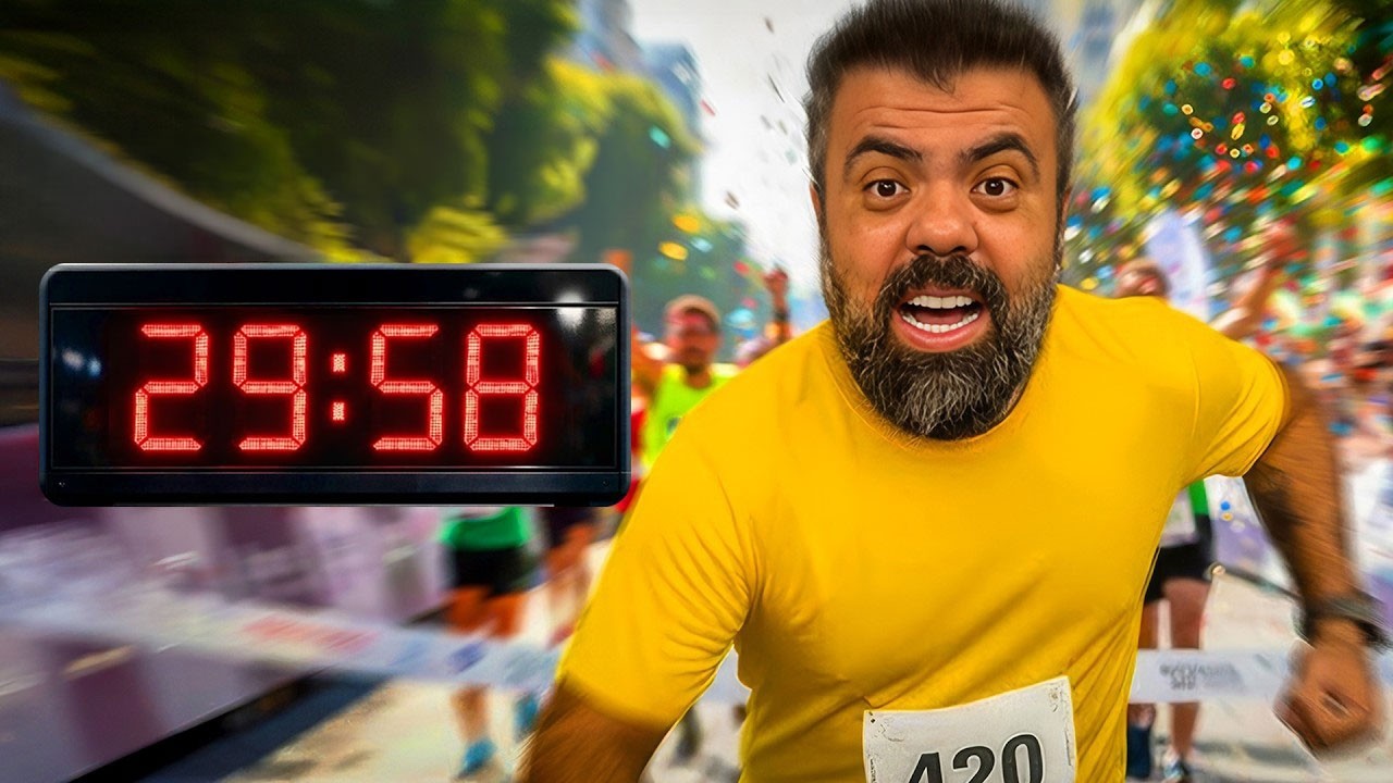 CONSIGO CORRER 5KM em 30 MINUTOS?