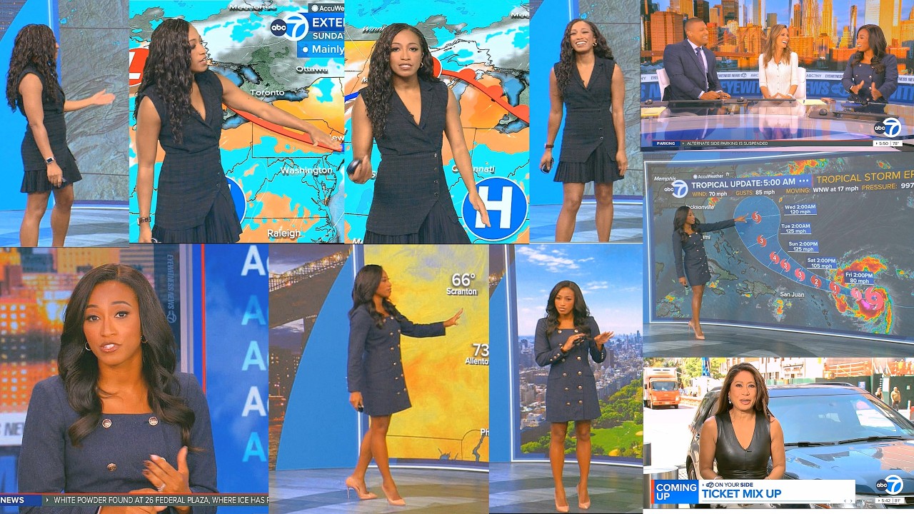 Bittany Bell she OBs Wx, we OB 4cast, legs, 4cast, banter, 4cast, waist, 4cast, smile, 4cast eyes...