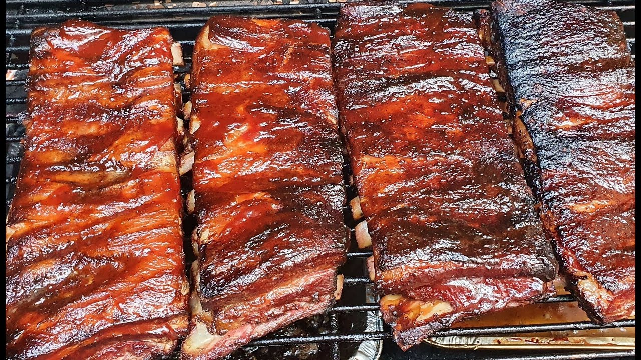 ღორის ნეკნების BBQ 3, 2, 1 მეთოდით
