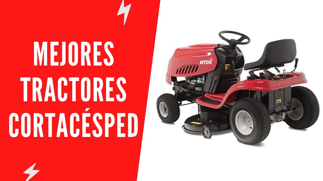 ✅ Mejores Tractores Cortacésped 2022 - (Top 5)