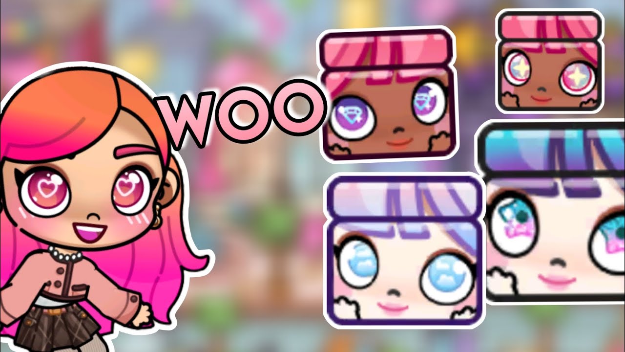 TODOS LOS OJOS DE AVATAR WORLD (gratis y de pago) 👀✨