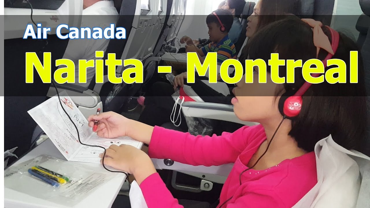 Air Canada From Narita, Tokyo, Japan To Montreal, Canada