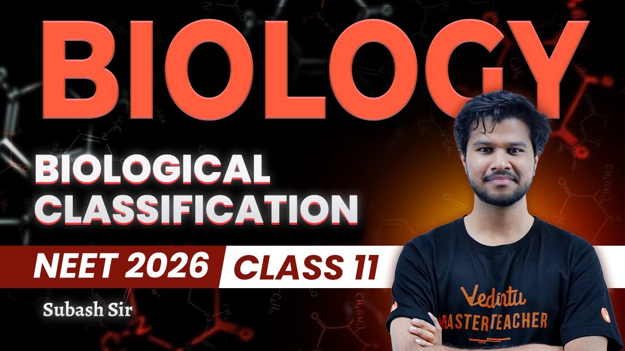 Biological Classification | Class 11 Biology | NEET 2026 in Tamil | Subash Sir