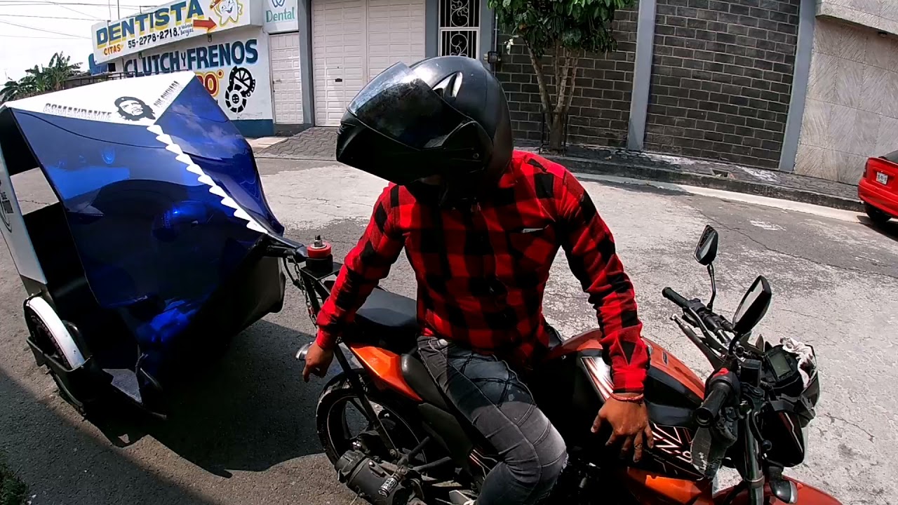 un día en moto taxi el día a día...