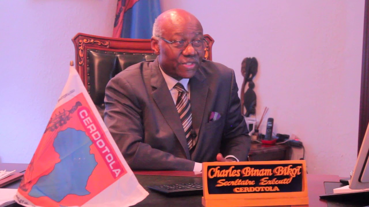 Presentation of Cerdotola by Pr Charles Binam Bikoi, Executive Secretary