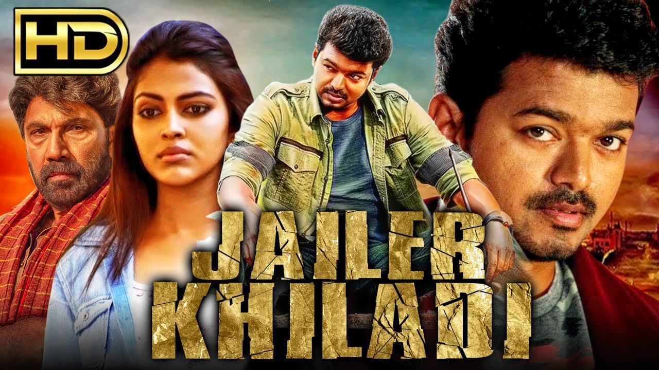Jailer Khiladi (जेलर खिलाडी) Thalapathy Vijay's Super Action Hindi Dubbed Movie | Amala Paul