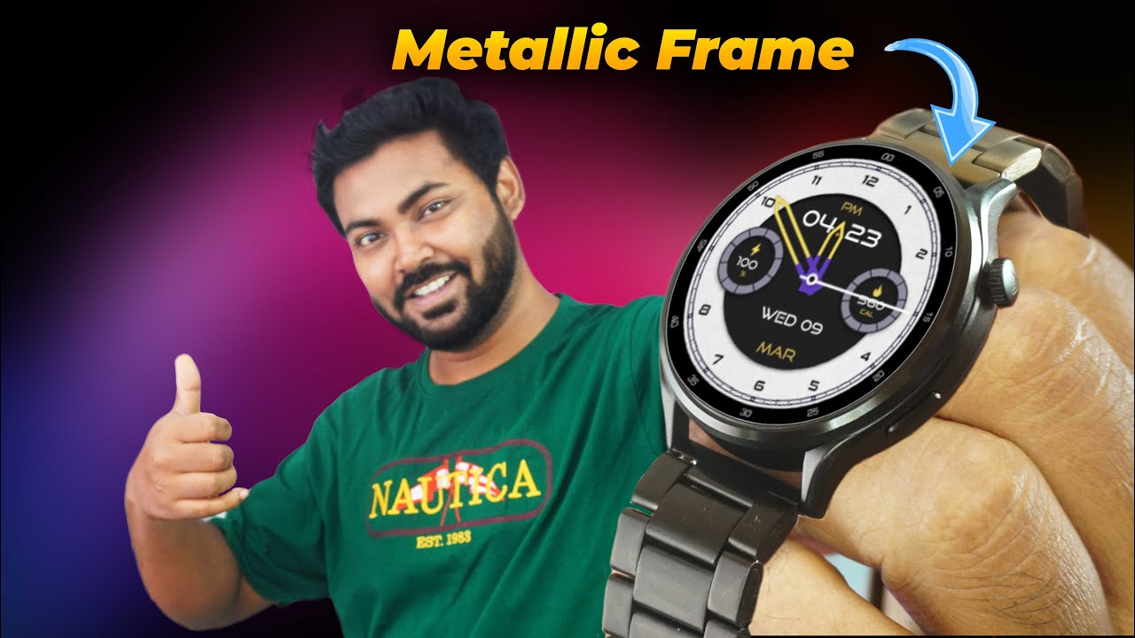 boAt Lunar Discovery Pro | Luxury Metallic Premium Round Display Smartwatch You Must See!
