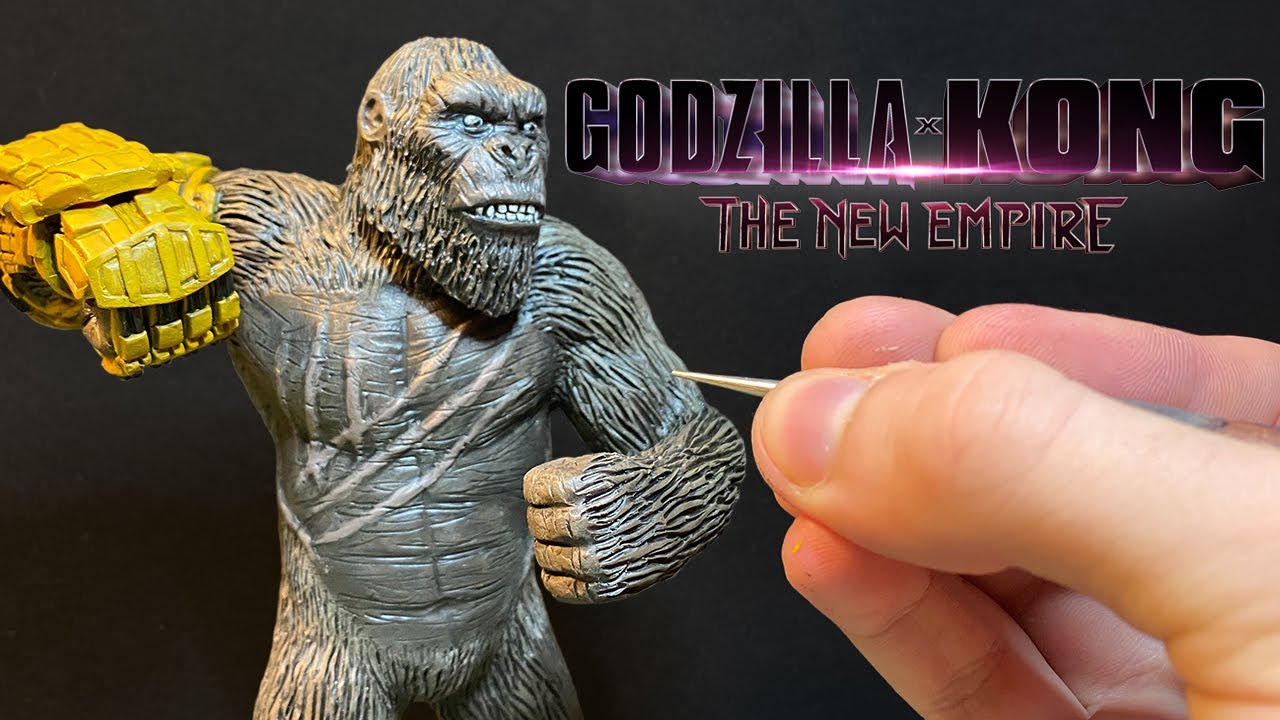 Making kong from Godzilla x Kong The New Empire.