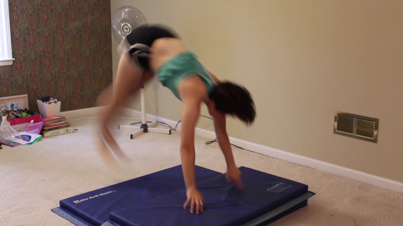How to Connect a Roundoff and a Back Handspring