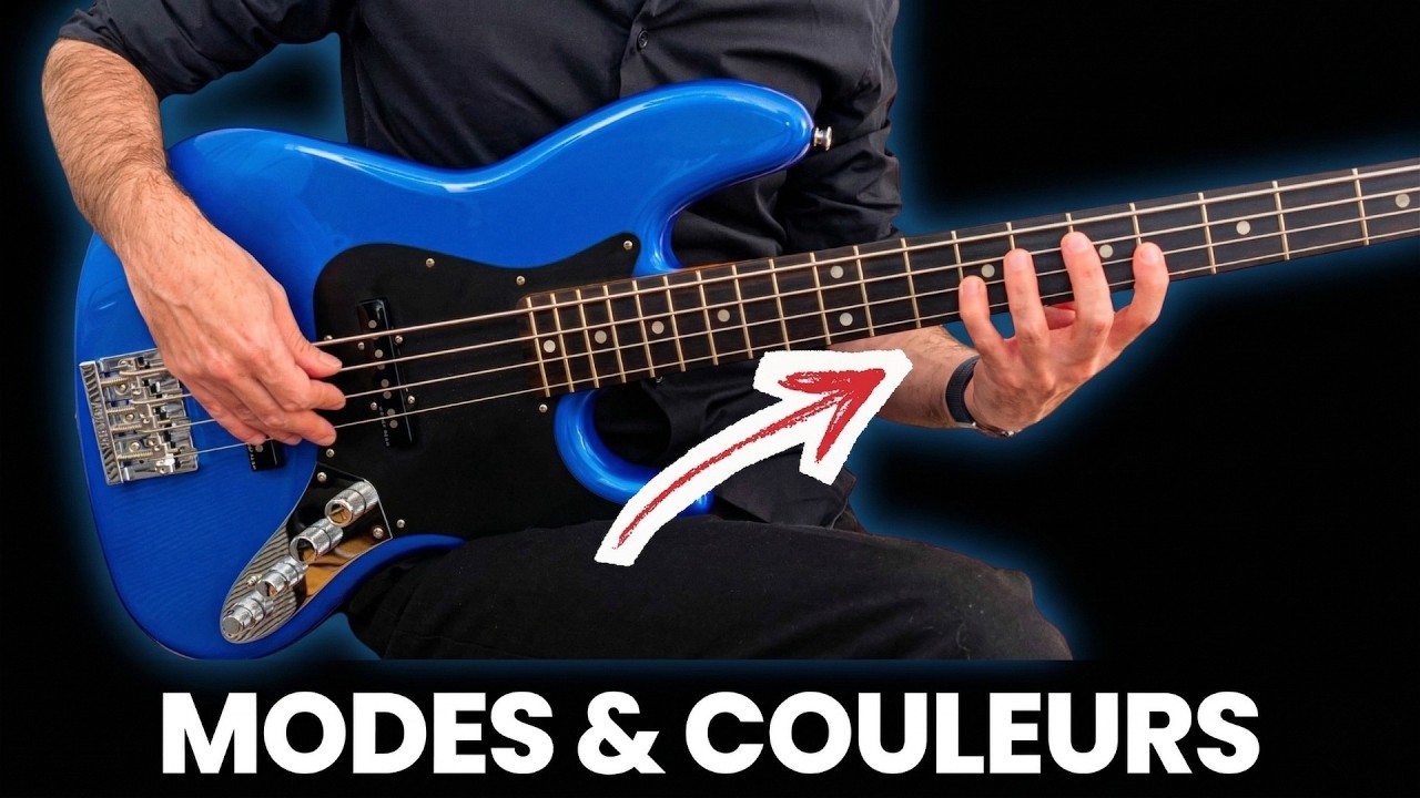 Les 7 MODES (et leurs couleurs) à la BASSE