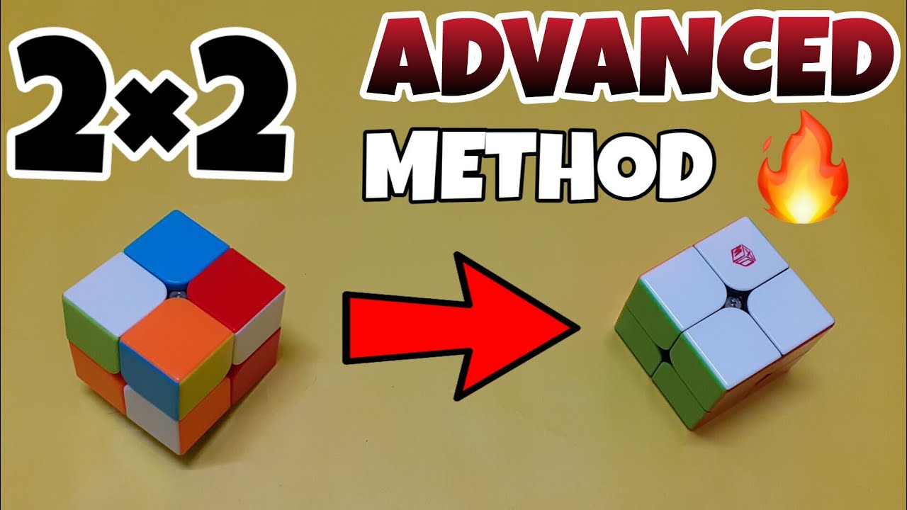 2×2 Rubik's cube ORTEGA METHOD tutorial||2×2 RUBIK'S CUBE ADVANCED METHOD