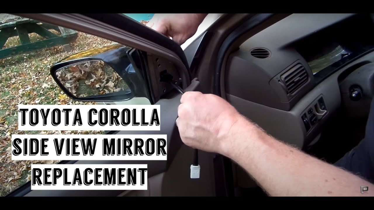 Замена бокового зеркала | Toyota Corolla | Другие марки/модели