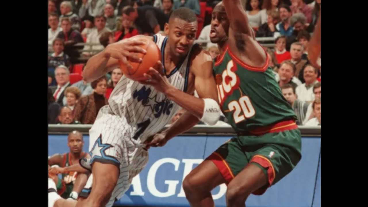 Classic NBA Games -Orlando Magic @ Seattle Supersonics  030497 Penny Hardaway vs Gary Payton 1st QTR