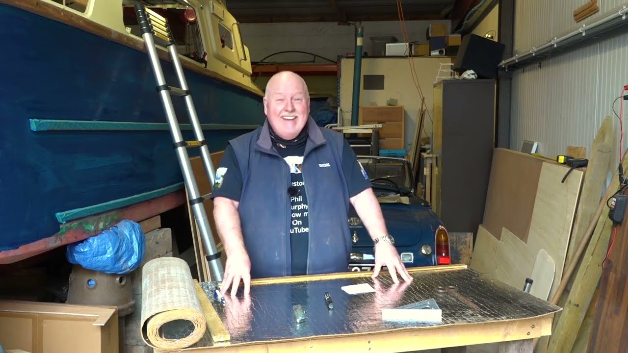 Nauticus 27 ft cruiser boat , full restoration. Episode 37 (part two)