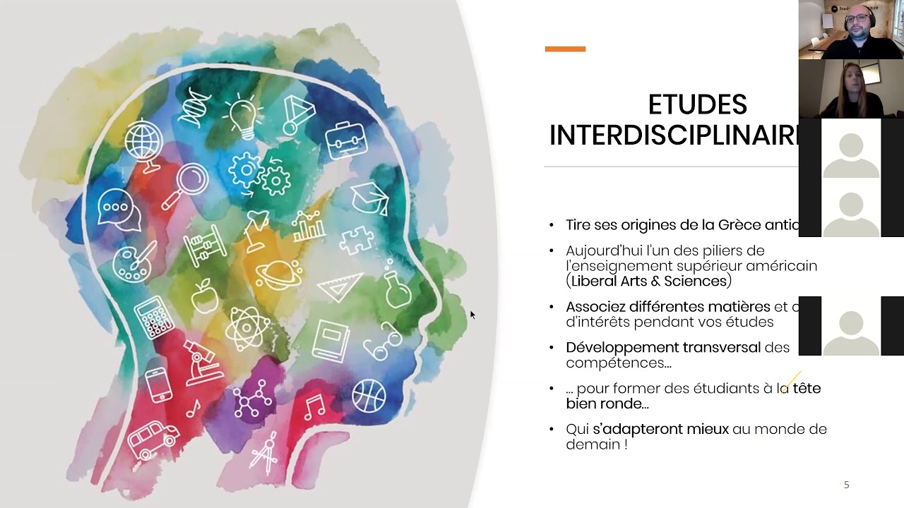 Les études interdisciplinaires à l'étranger