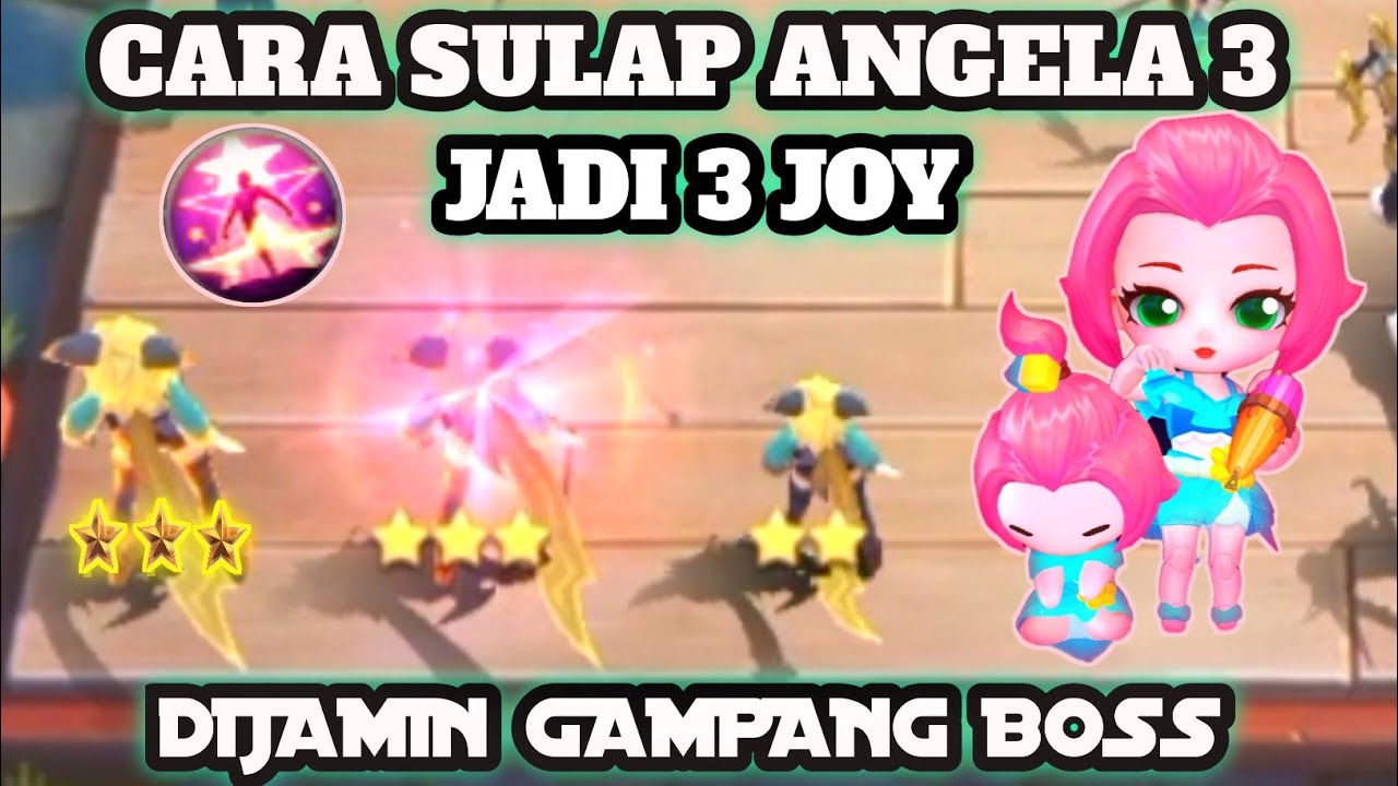 CARA CEPAT BIKIN JOY ASTRO B3 PAKE ANGELA SKILL 3||DIJAMIN GAMPANG BOSS||MAGIC CHESS UPDATE TERBARU