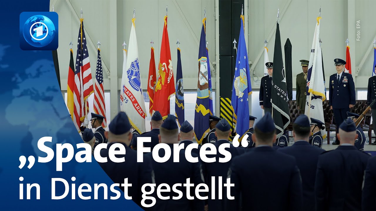 Luftwaffenstützpunkt Ramstein: USA stellen Weltraum-Streitkräftekommando in Dienst