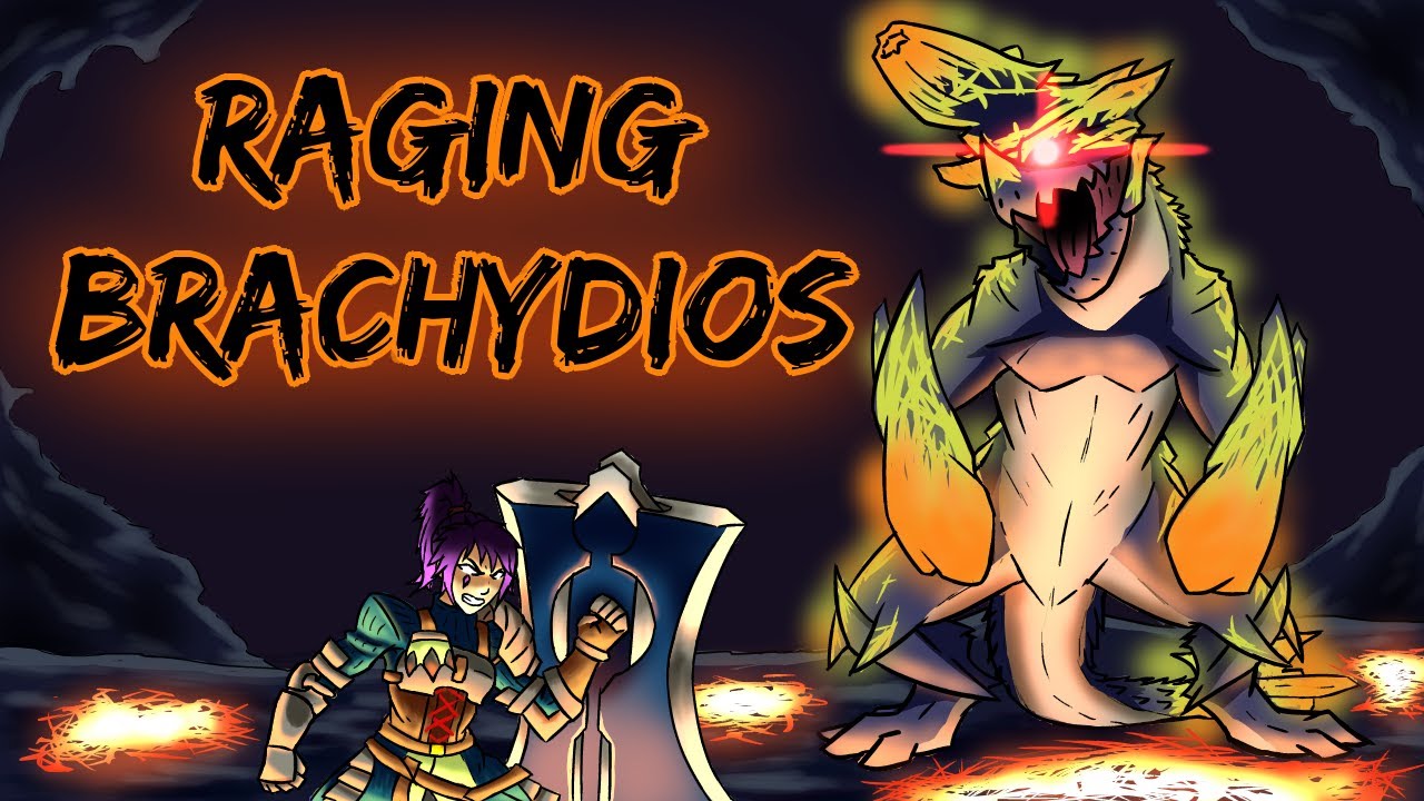 MHW:I Raging Brachydios Solo Chargeblade Gameplay