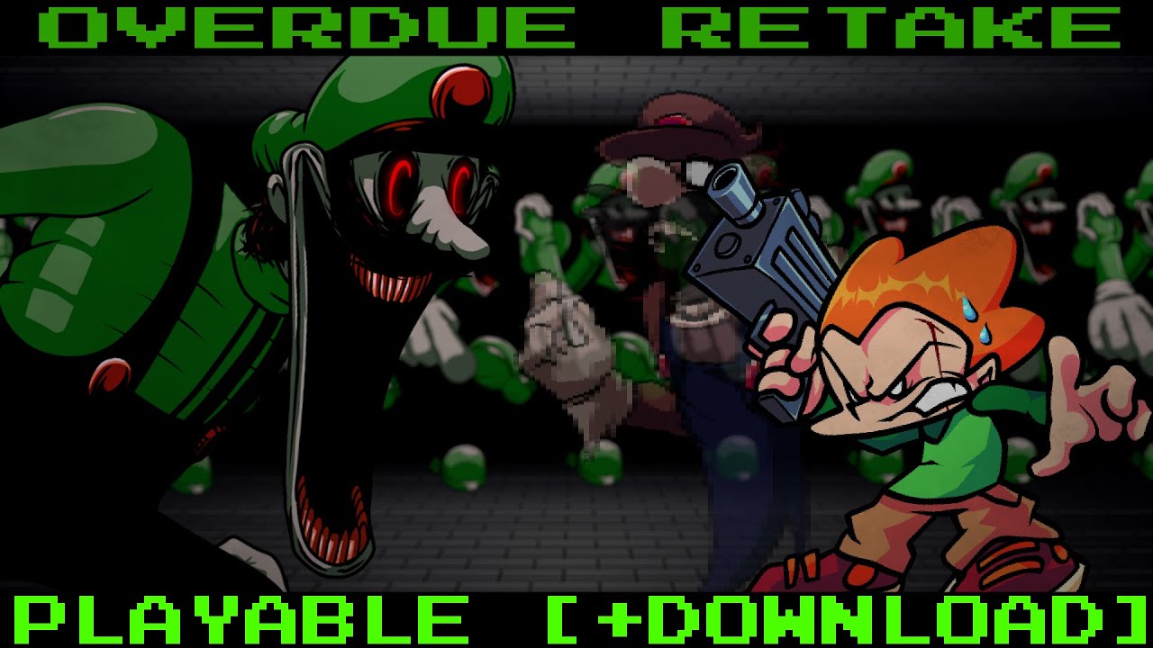 OVERDUE RETAKE (PLAYABLE + DOWNLOAD) - MARIO'S MADNESS - FRIDAY NIGHT FUNKIN'