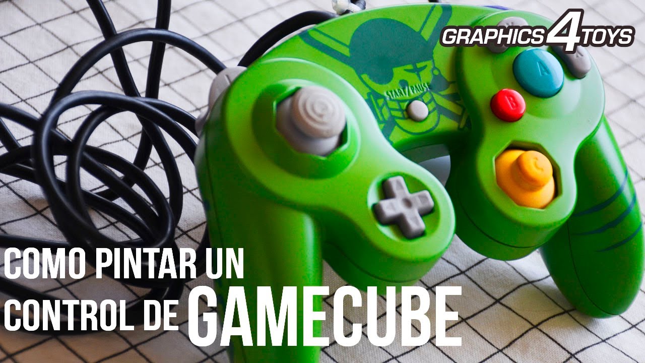 CÓMO pintar un control de GAMECUBE (One Piece)