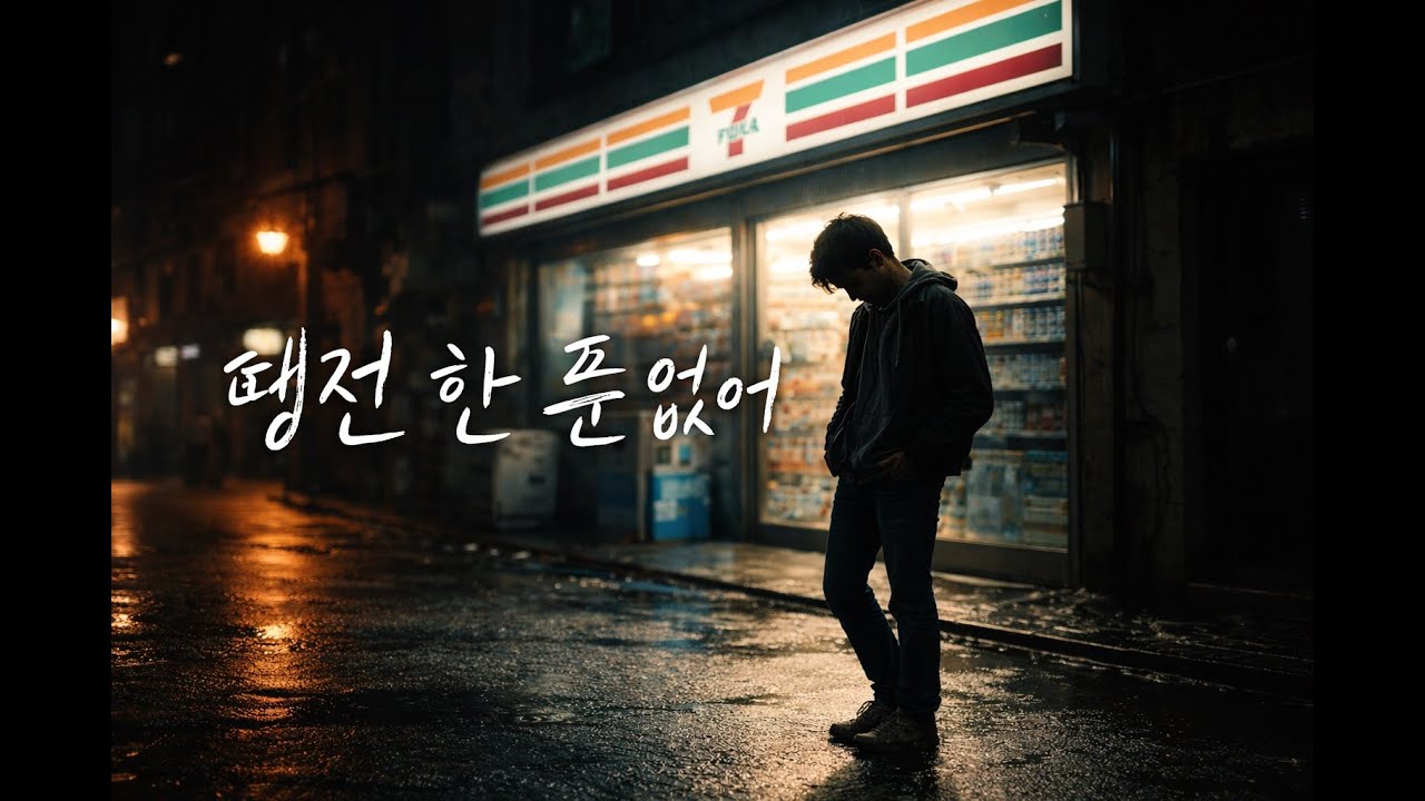 [Music] 땡전 한 푼 없어 ♪