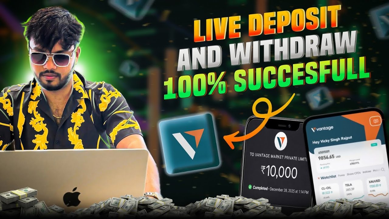 How to Deposit & Withdraw Money in Vantage Full Process | Best Forex Broker