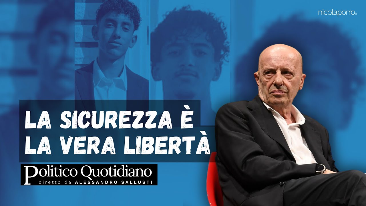La sicurezza &egrave; la vera libert&agrave; #sallusti #politicoquotidiano