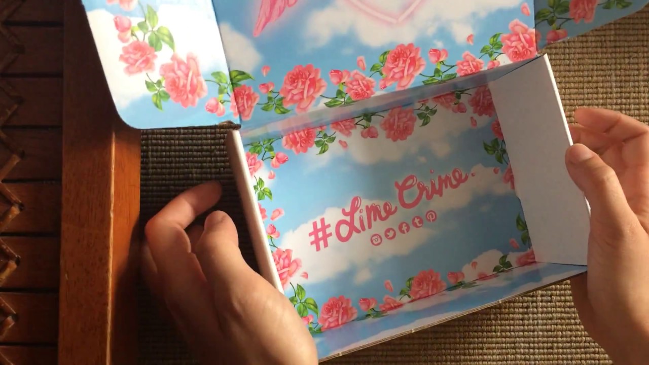 ASMR - J'ouvre mon colis LIME CRIME - Unboxing