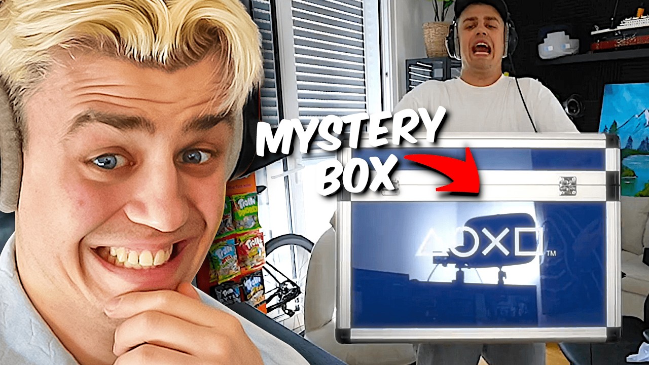 PAPAPLATTE öffnet geheime XXL MYSTERY BOX von Playstation!