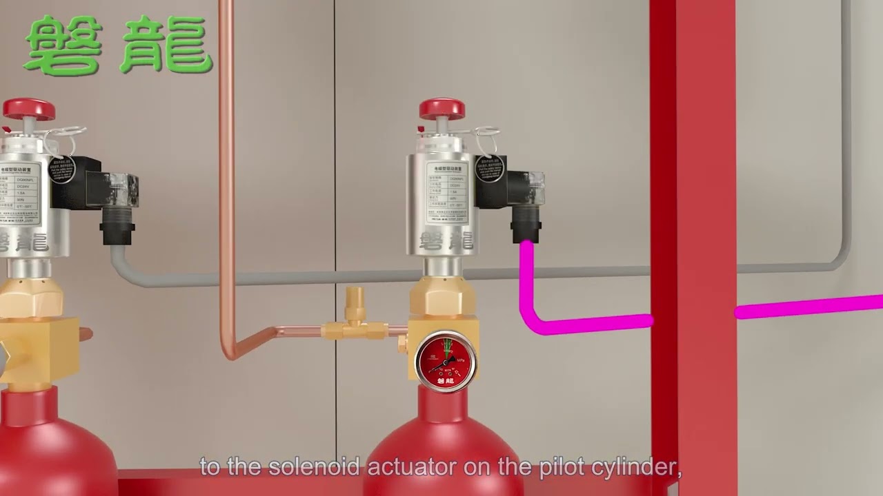 Piped FK-5-1-12(Perfluorohexanone) Fire SuppressionSystem-Externally Pressurized Type